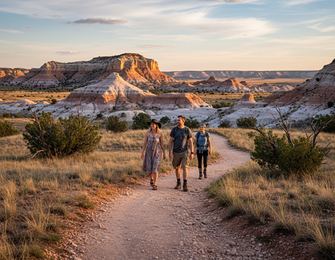  Gloss Mountain State Park trail